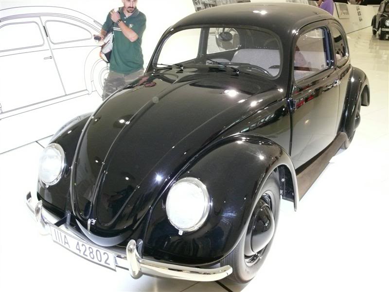 VW Fusca a diesel ano 1950 / Foto reprodução Volkswagen