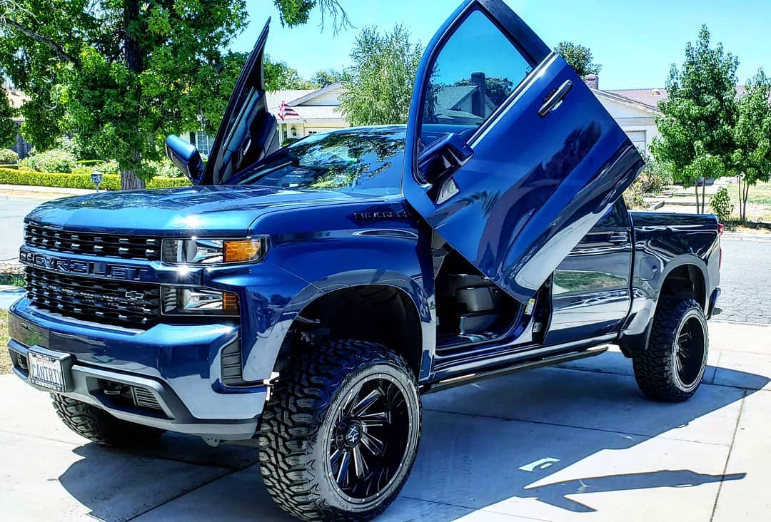 chevy silverado with lambo doors is no supercar but xzibit might approve 155964 1