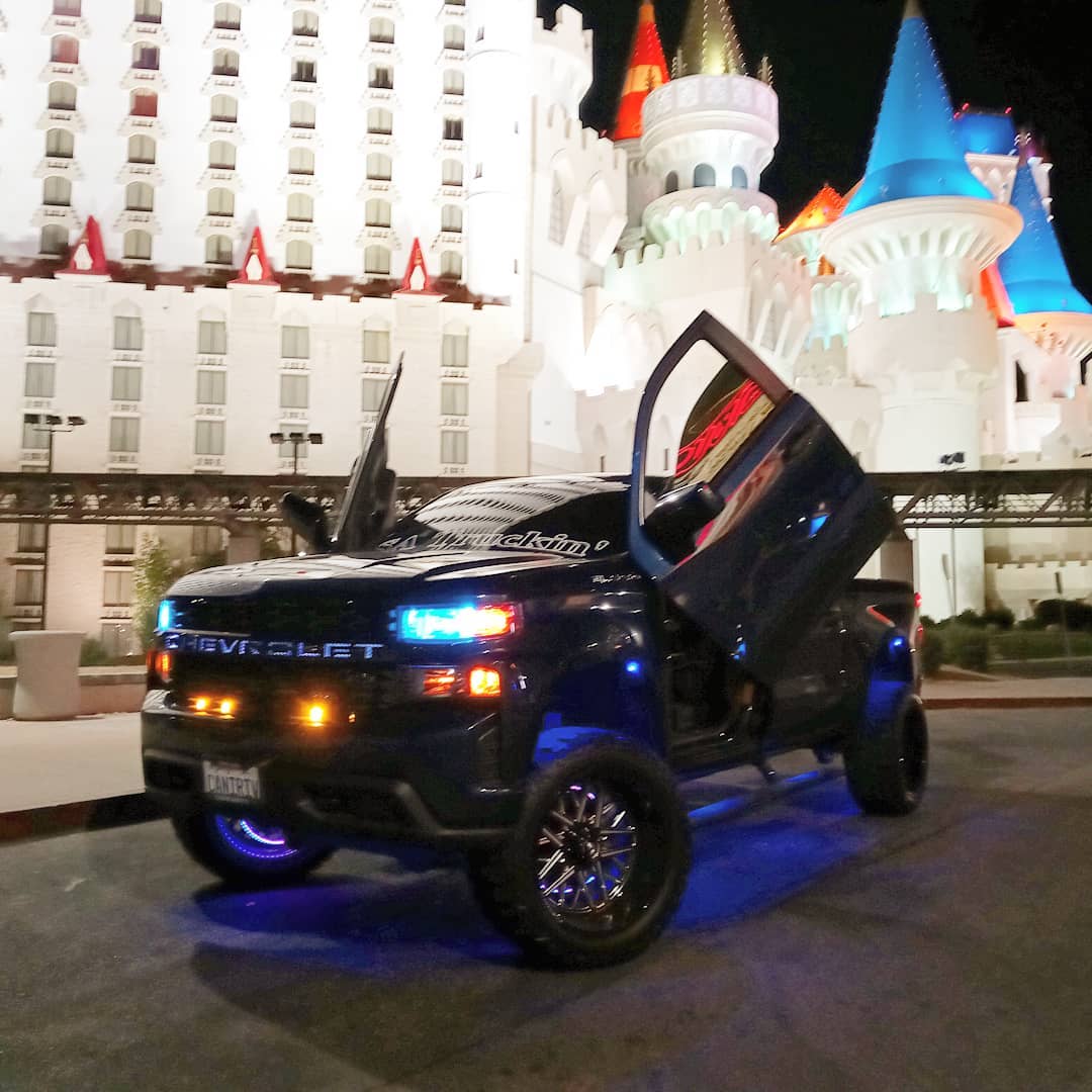 chevy silverado with lambo doors is no supercar but xzibit might approve 5