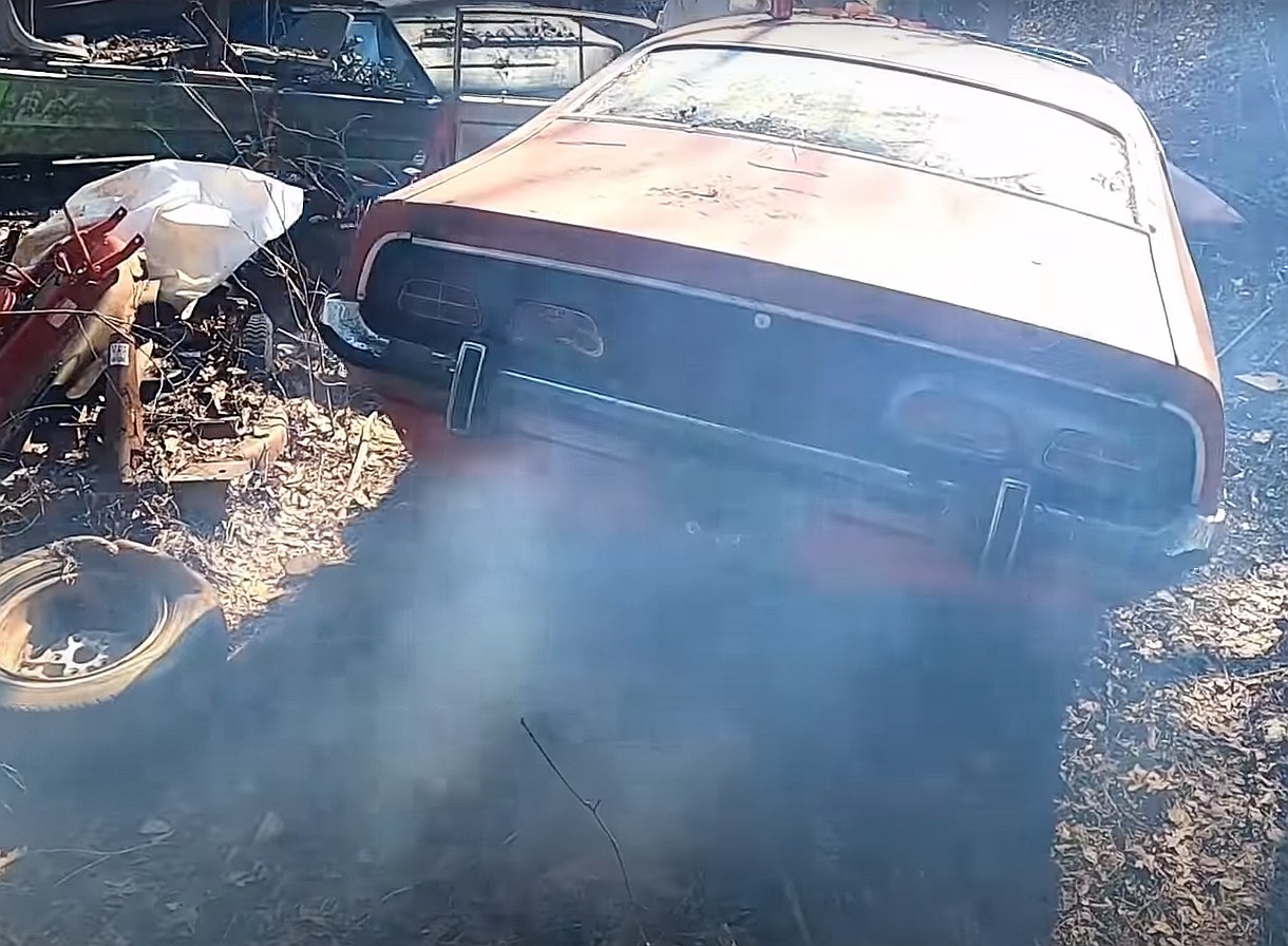 1973 mercury comet gt was left to rot in woods 302 v8 roars again after 36 years 5