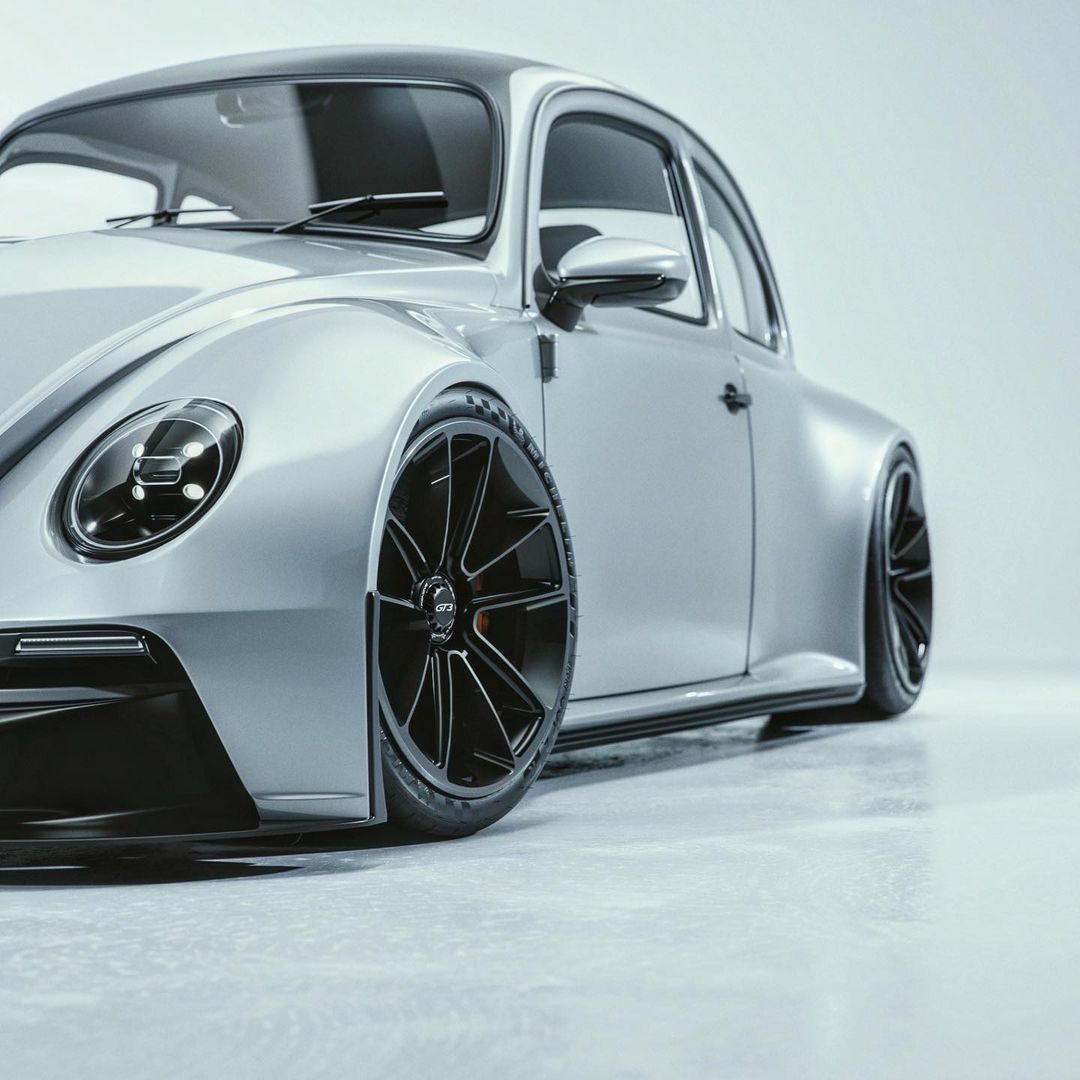 touring version of a cgi 1970s vw beetle 992 gt3 probably only lives to offend 5