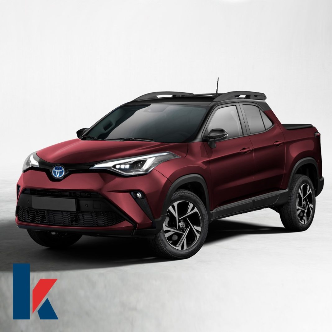 Toyota CHR 2023? Possível pickup média da Toyota tira o sono de Fiat