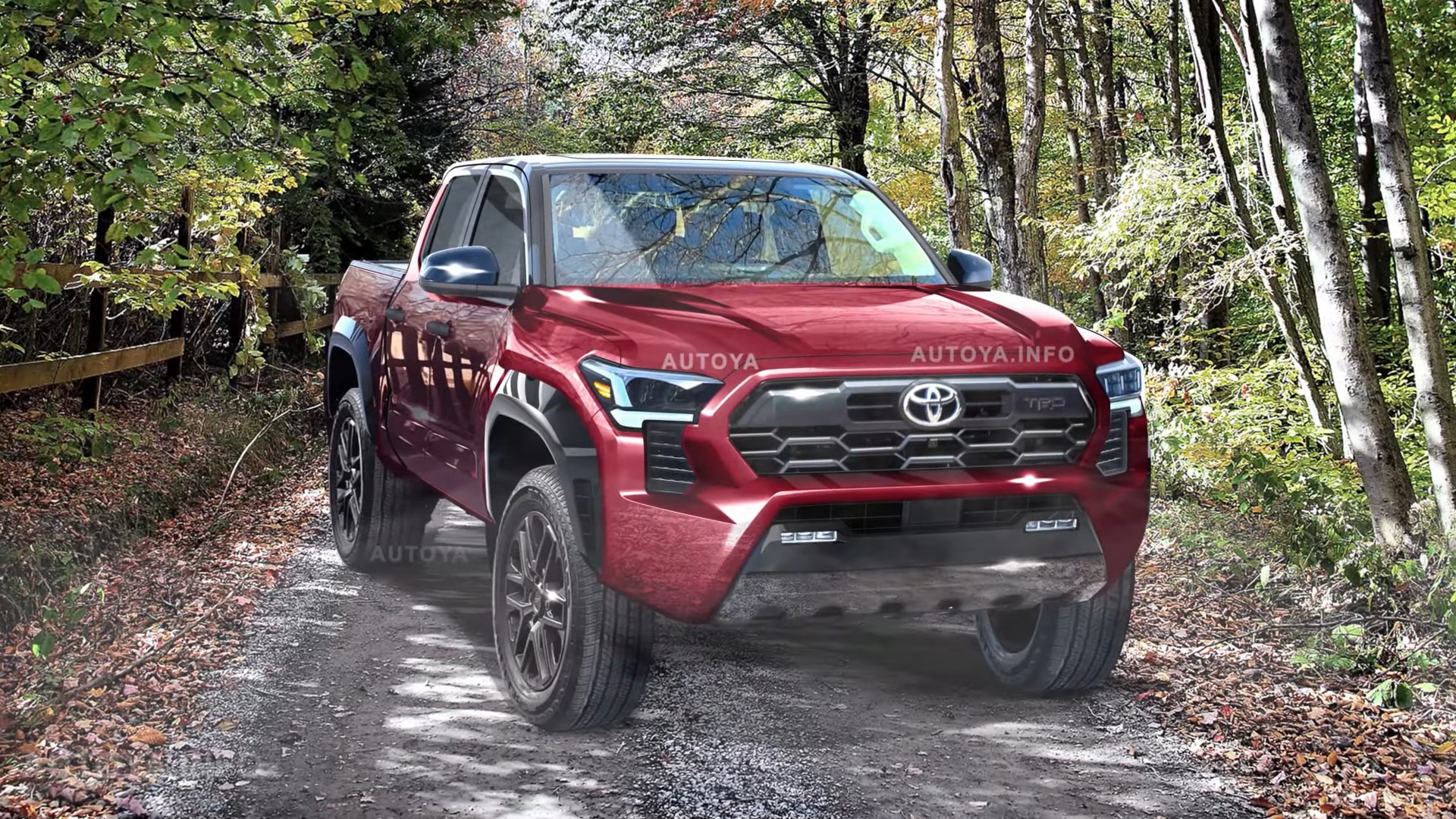 2024 toyota tacoma unofficially flaunts colorful new generation trd pro looks 193896 1