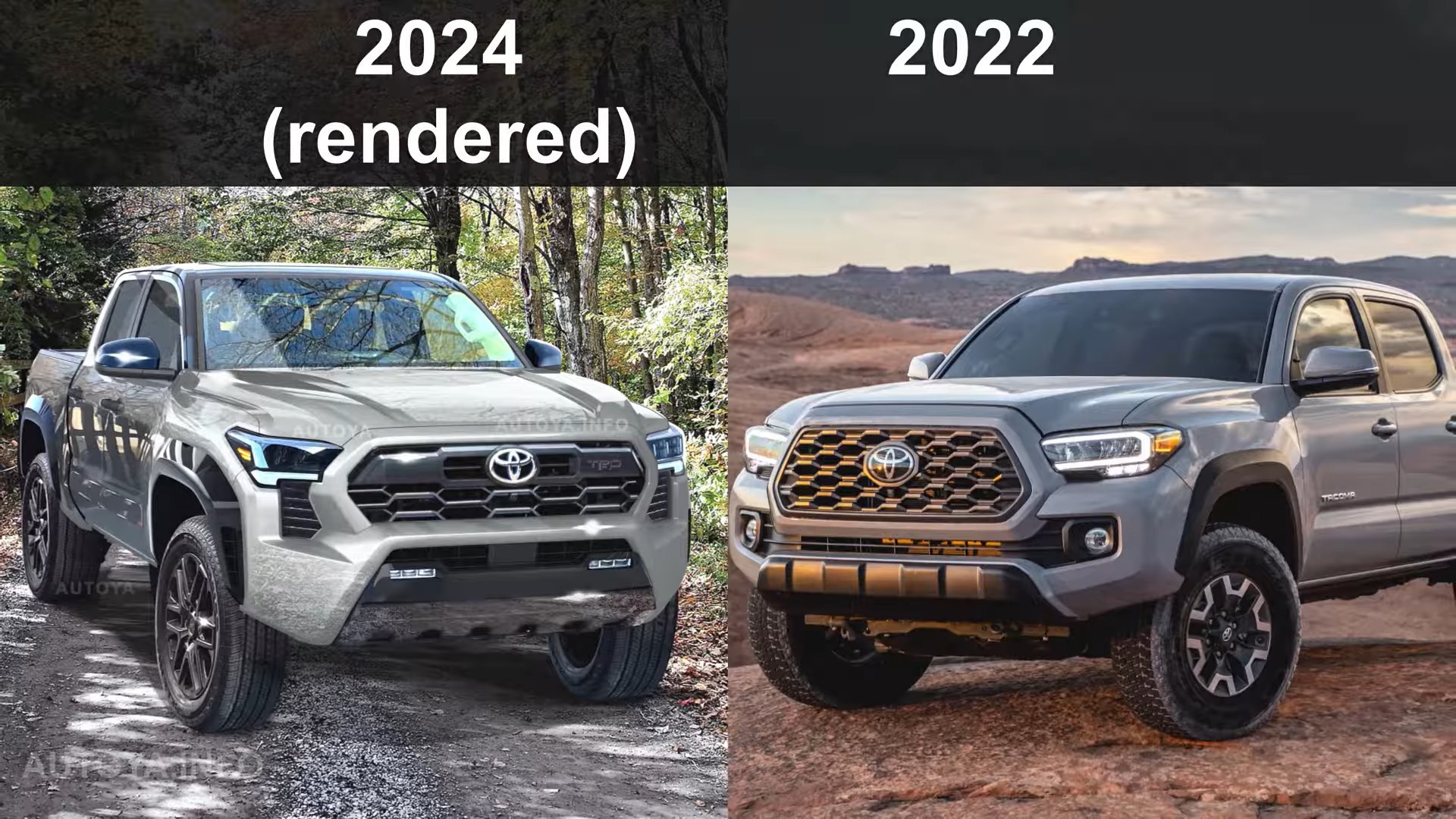 2024 toyota tacoma unofficially flaunts colorful new generation trd pro looks 17