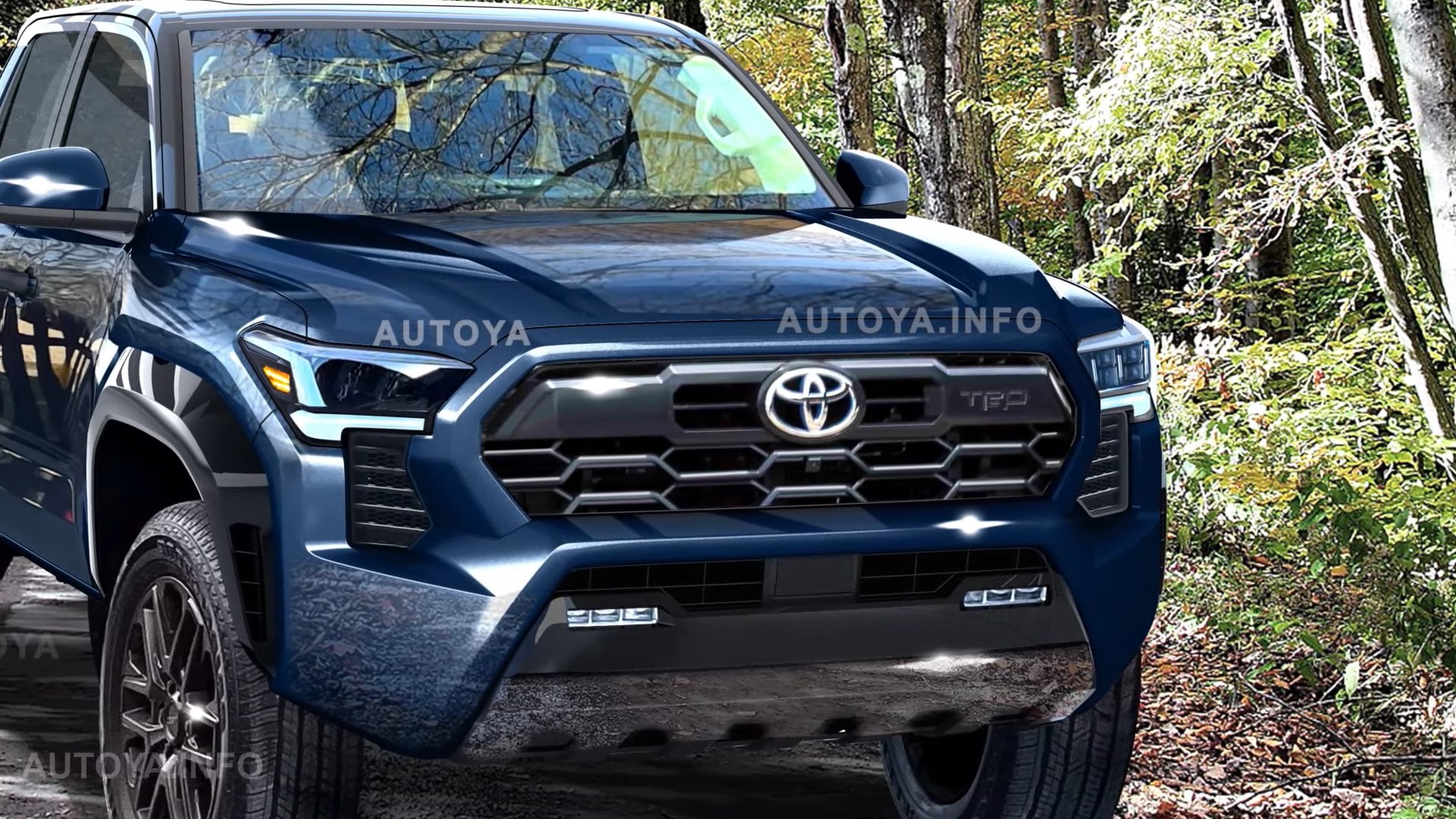 2024 toyota tacoma unofficially flaunts colorful new generation trd pro looks 5