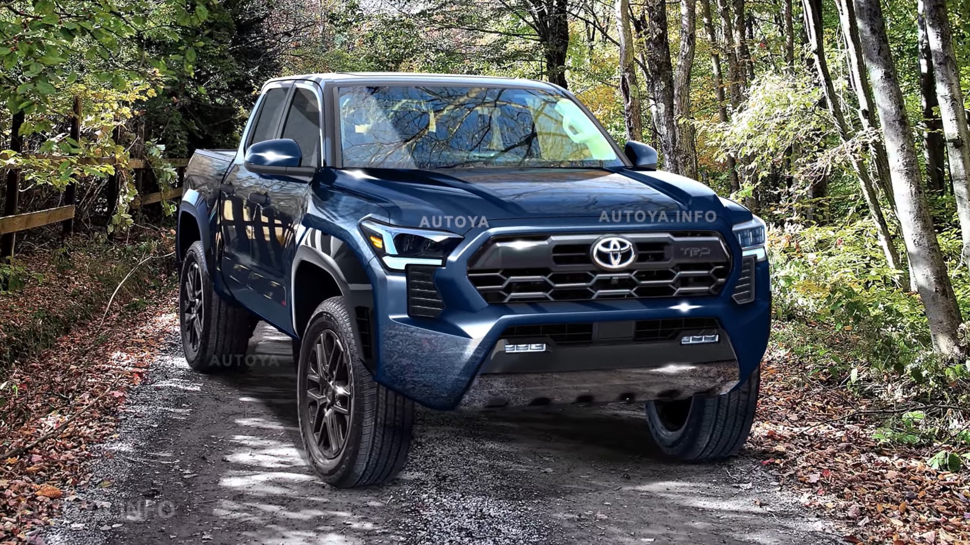 2024 toyota tacoma unofficially flaunts colorful new generation trd pro looks 6