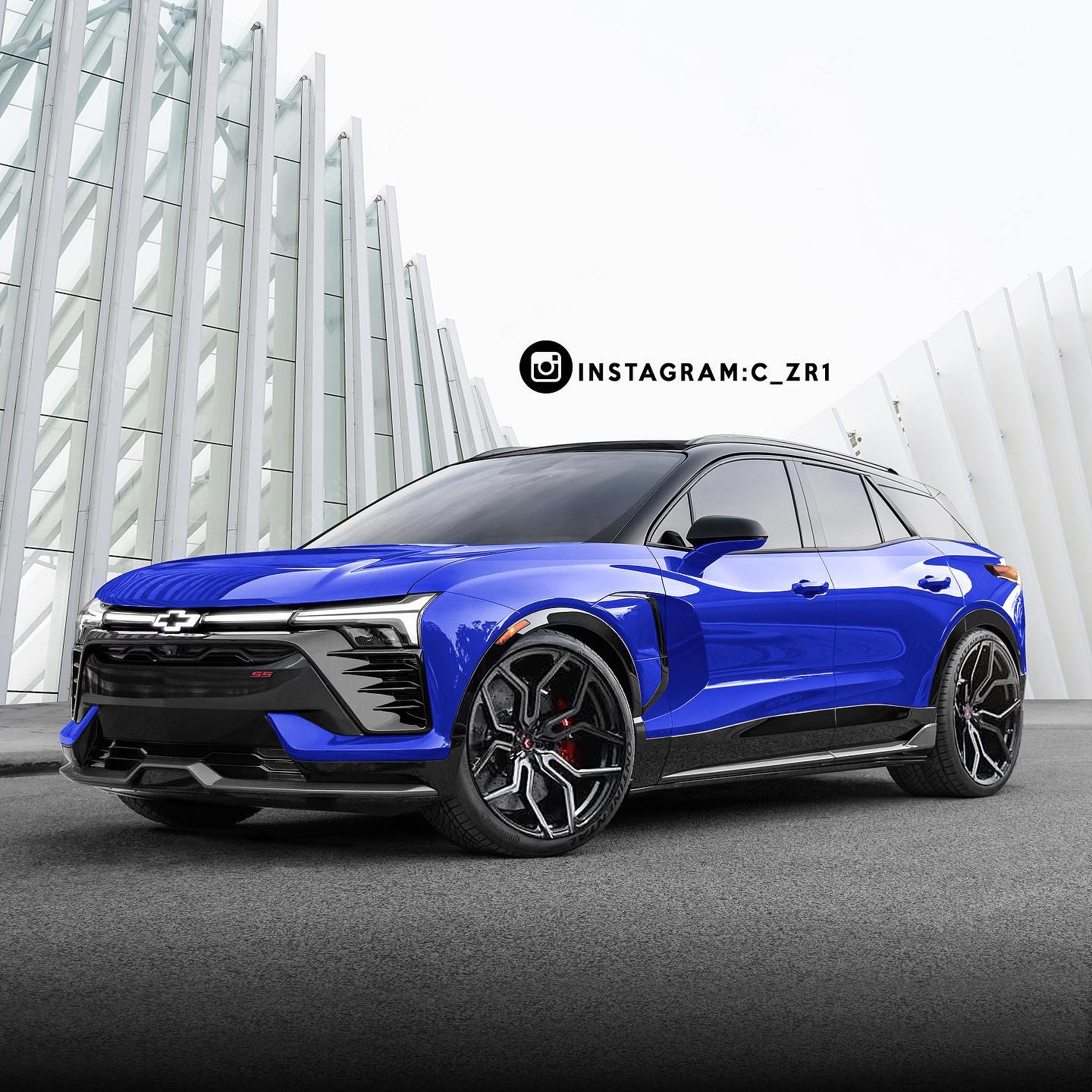 digital 2024 chevy blazer ss ev is already tuned and comes with ample color choice 1