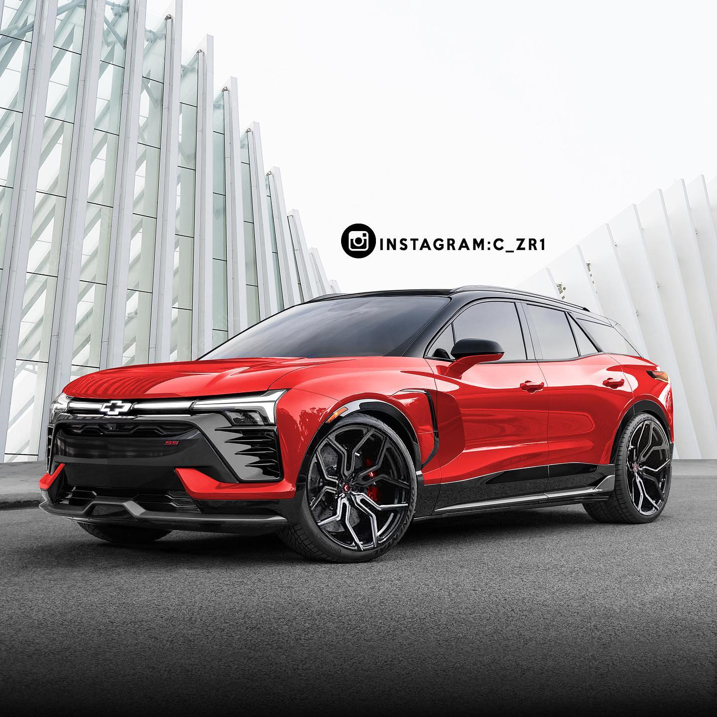 digital 2024 chevy blazer ss ev is already tuned and comes with ample color choice 10