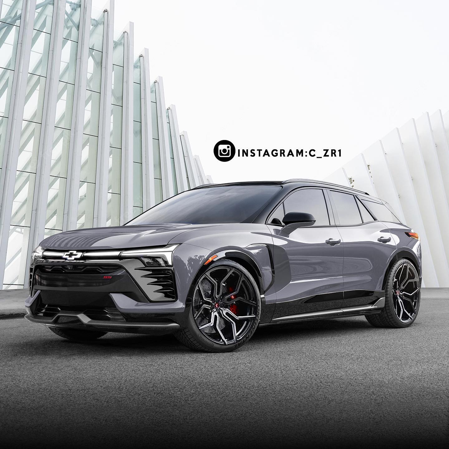 digital 2024 chevy blazer ss ev is already tuned and comes with ample color choice 3