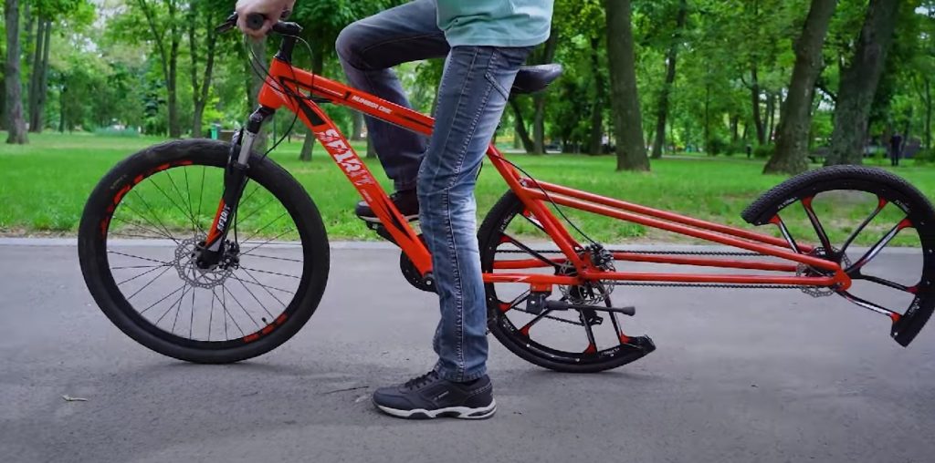 guy reinvents the wheel cuts it in half to make a fully functional bike 6 1024x508 1