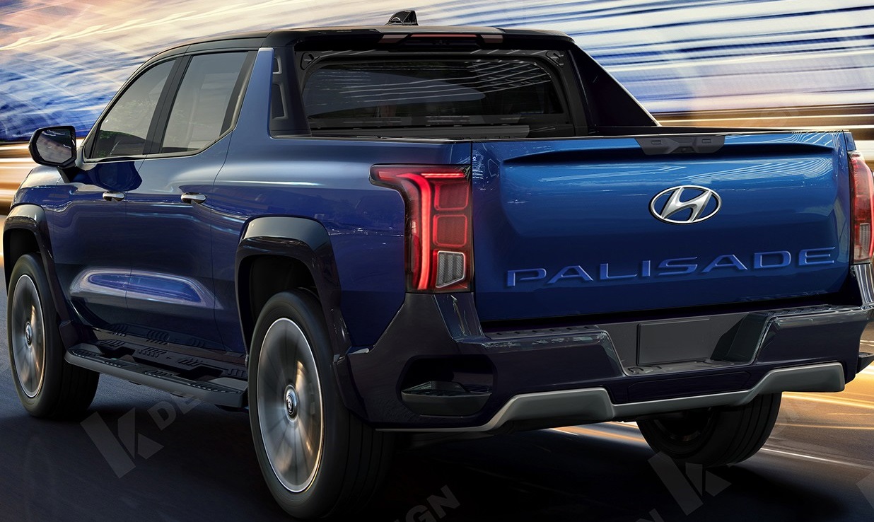 "Hyundai Palisade 2024?" Brutal Pickup inspirada em SUV é projetada