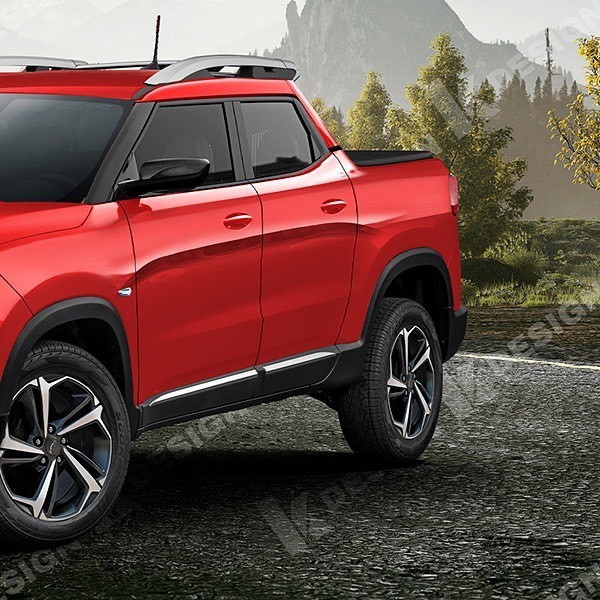 chevy montana pickup drops all camouflage in unofficial renderings 4