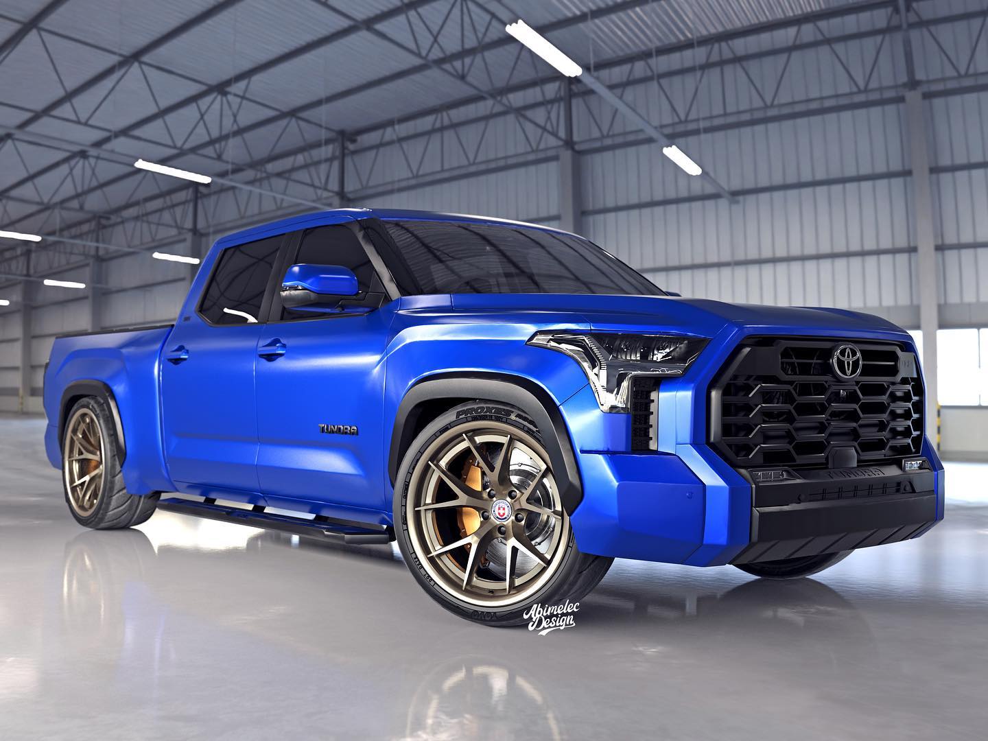 frozen 2023 toyota tundra sitting lowered on hres has the right cgi street style 201440 1