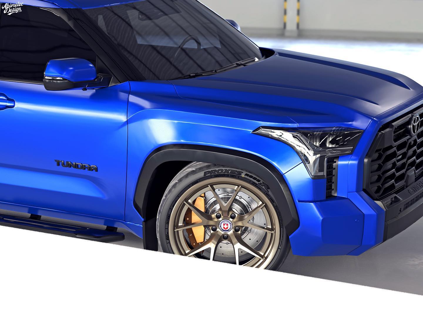 frozen 2023 toyota tundra sitting lowered on hres has the right cgi street style 2