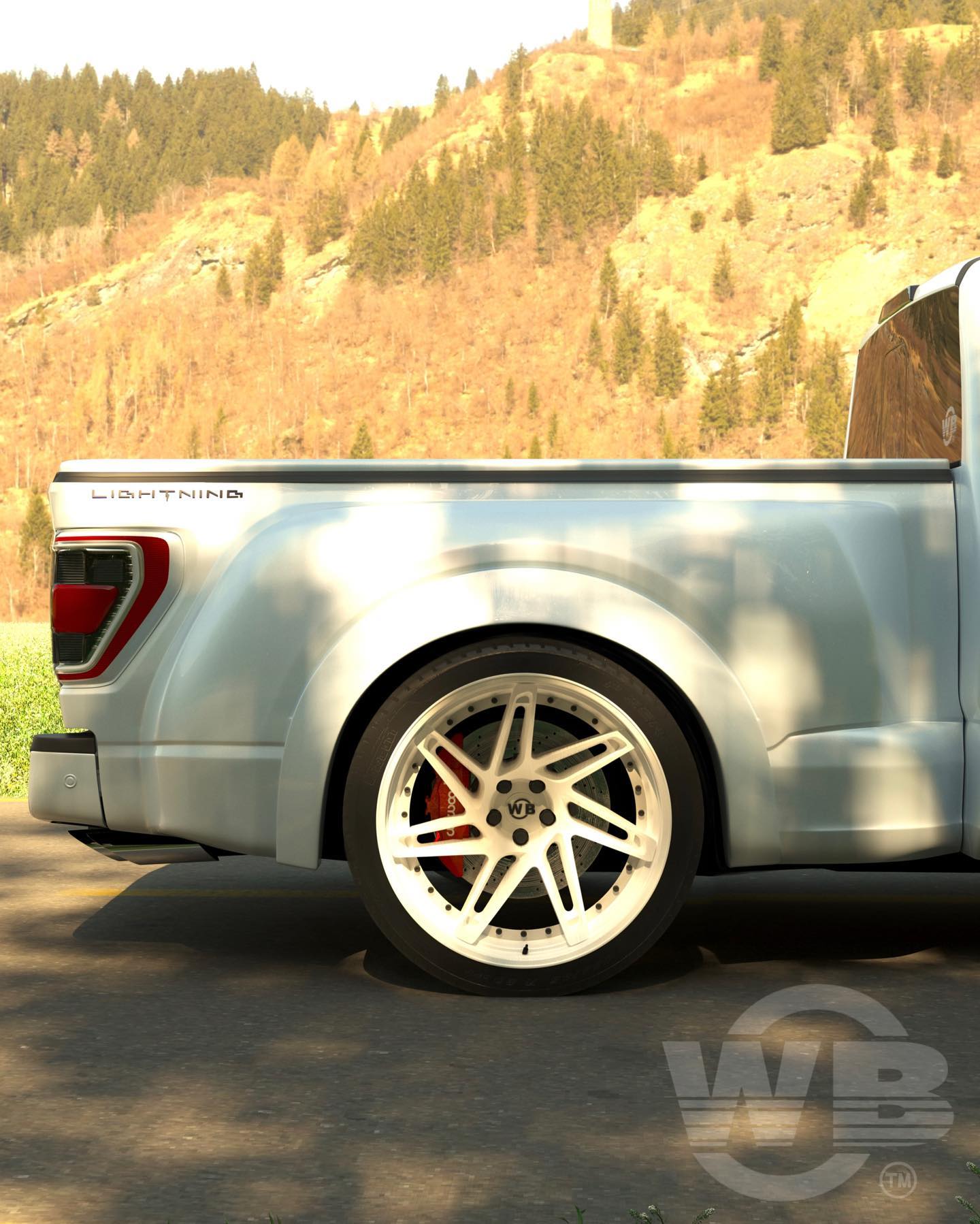 virtual ford f 150 flareside lightning discards ev style goes back to an svt life 6
