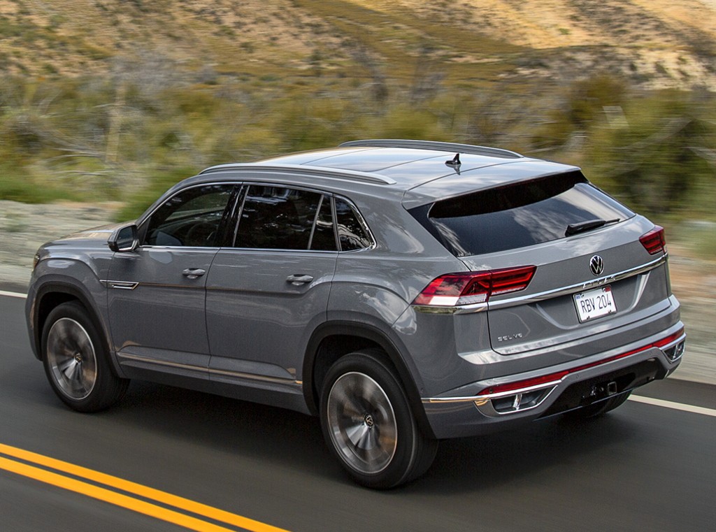 vw atlas cross sport muscles up with cgi shadow line sits low on big wheels 42