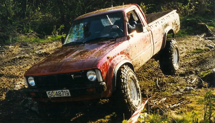 Toyota Hilux 1980/ Foto: Pinterest