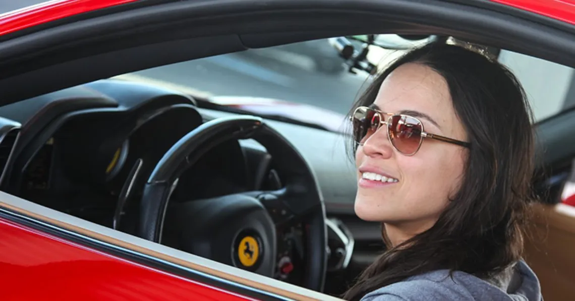 Michelle Rodriguez / Foto: Ferrari