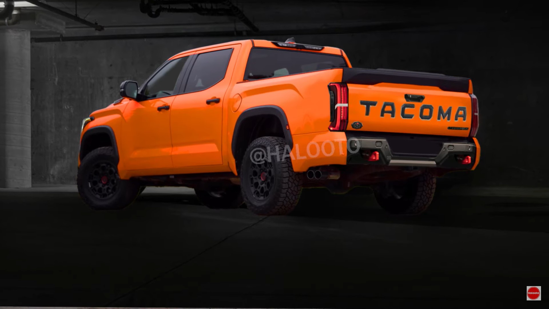 Toyota Tacoma 2024 que servirá de base para nova geração da Hilux / Foto: Halo Oto