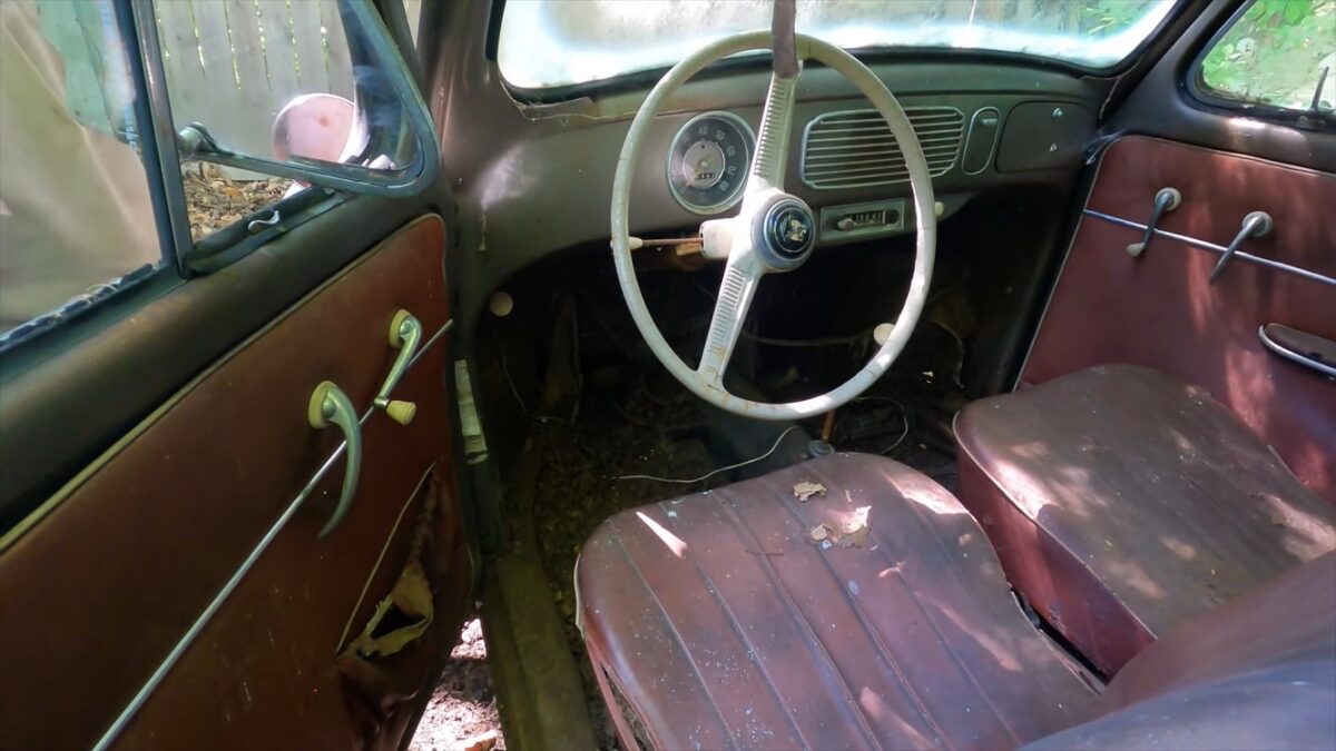 Abandonado Por Anos Vw Fusca Encontrado