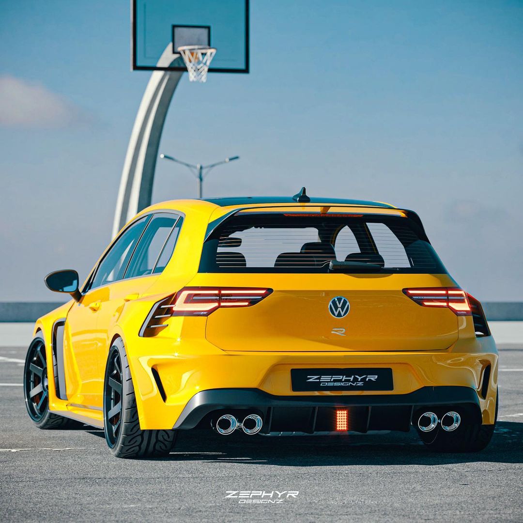 VW Golf R Concept / Foto: Vishnu Suresh / @zephyr_designz