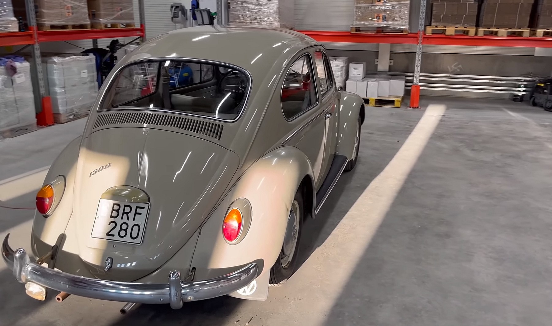 VW Fusca 1966 / Foto: Hampus Granstrõm / Youtube