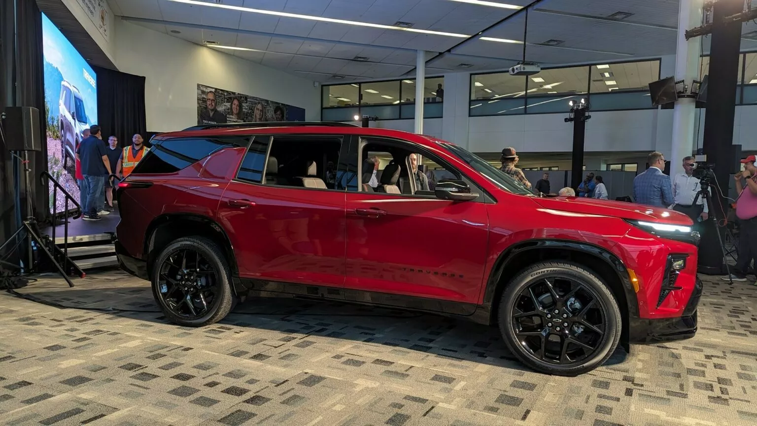 Chevrolet Traverse 2024 / Pictures: Michael Gauthier / CarScoops