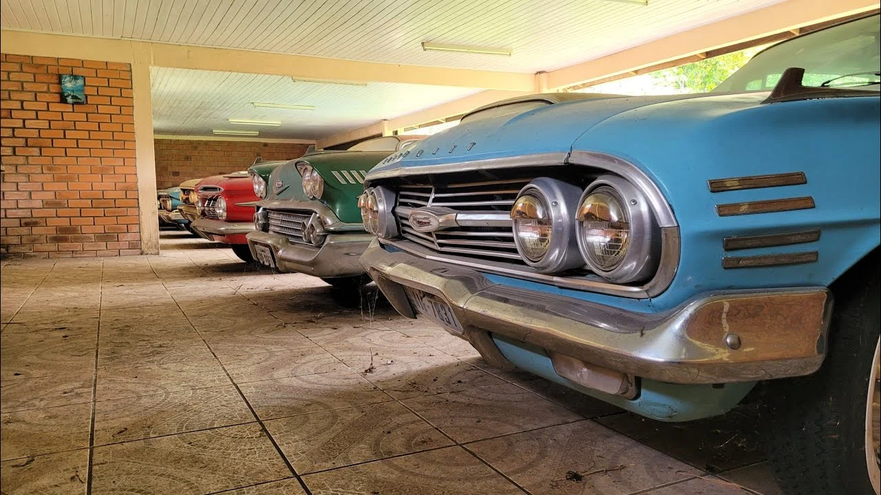 Rara Coleção de Impala e outros carros antigos é encontrada no Rio Grande do Sul / Foto reprodução / Relíquias do Sul / Youtube