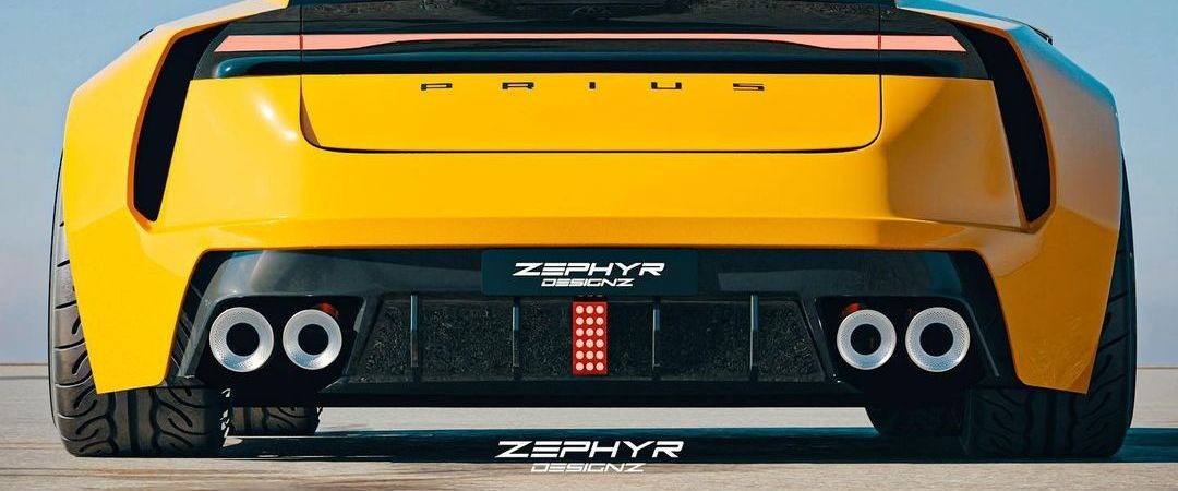 Toyota Prius Rendering / Foto reprodução Instagram / Zephyr Designz