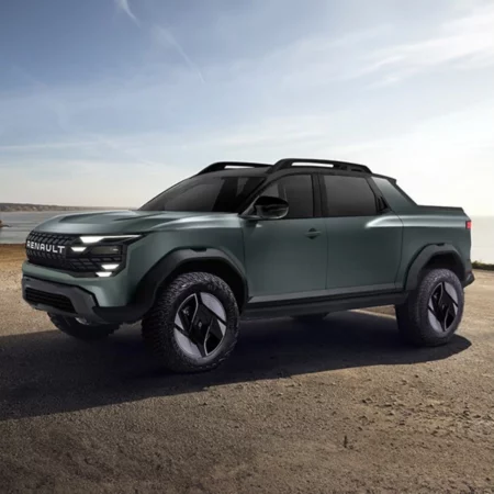 Nova Renault Duster Oroch surge com visual futurista Pickup Renault Duster Oroch Concept / Foto projeção: KDesignAG