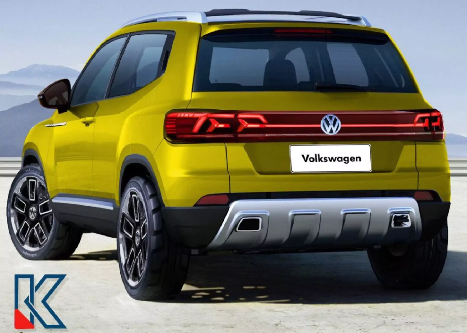 SUV do VW Gol pode chegar em 2025 / Foto Projeção: Kleber Silva / KDesignAG