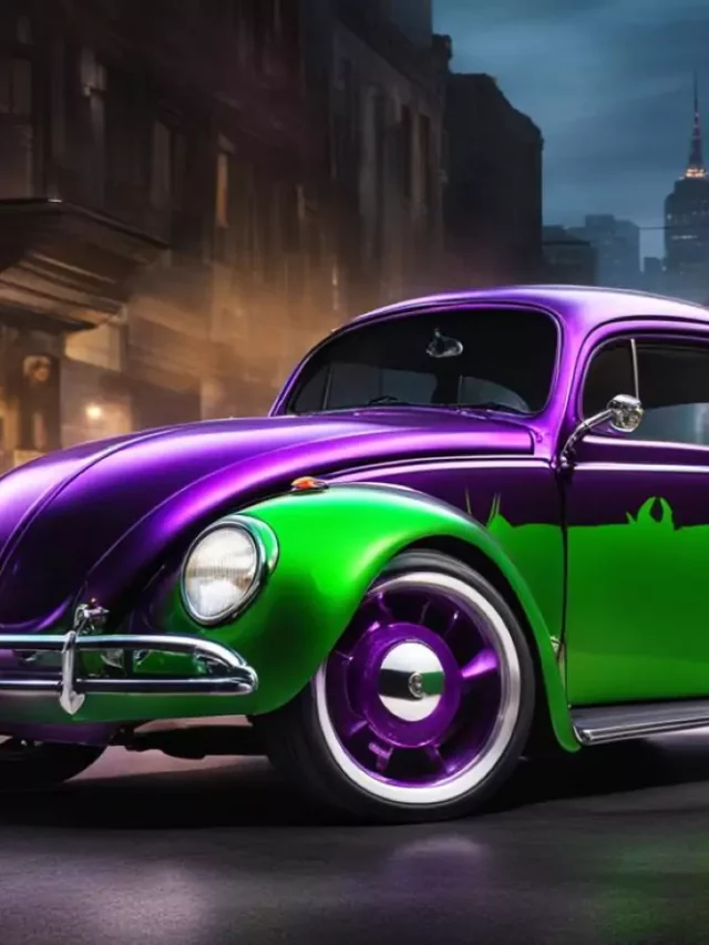 Novo VW Fusca do Coringa: Um clássico cheio de nostalgia