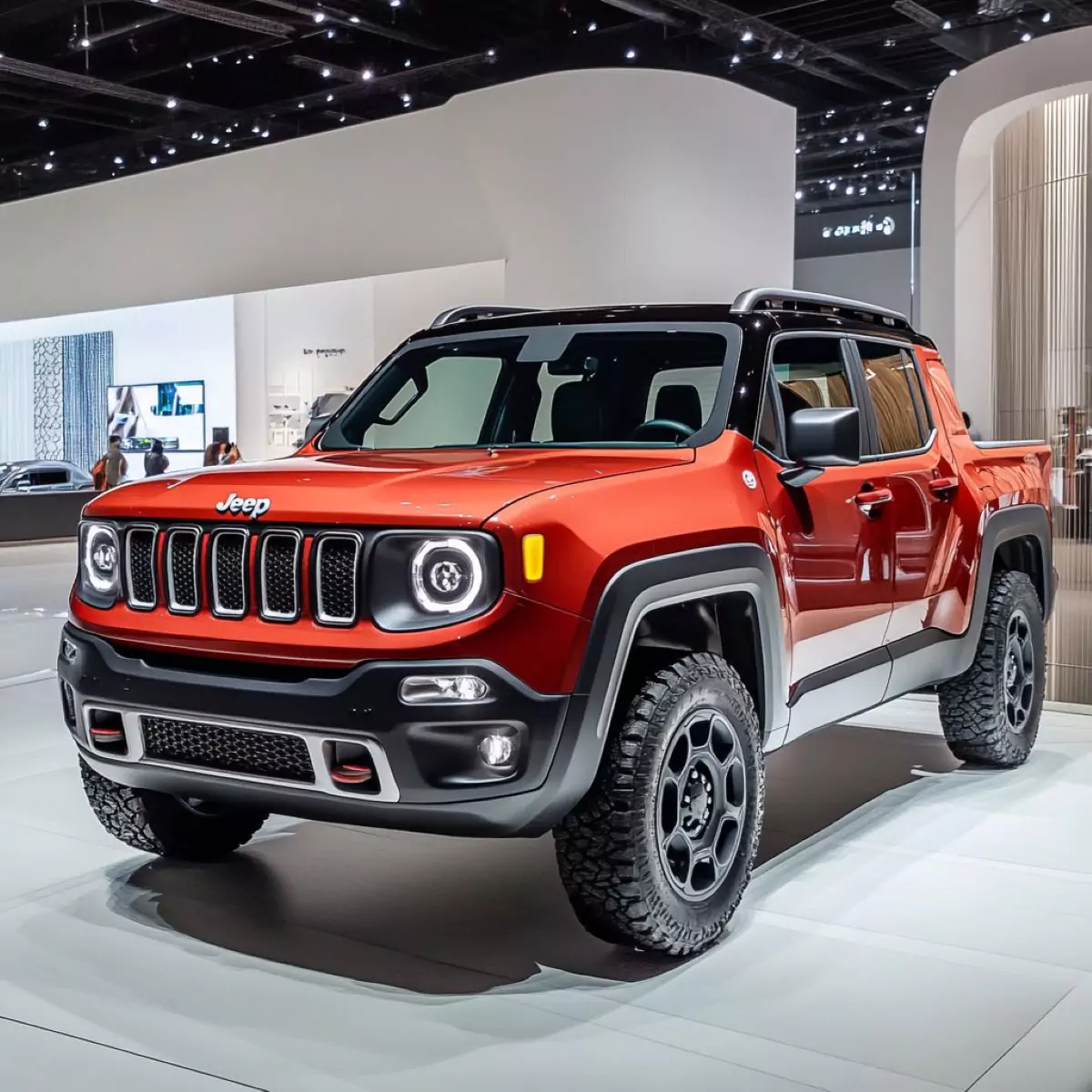 Jeep Renegade Pickup 2026 / Foto Projeção: Mundo Fixa